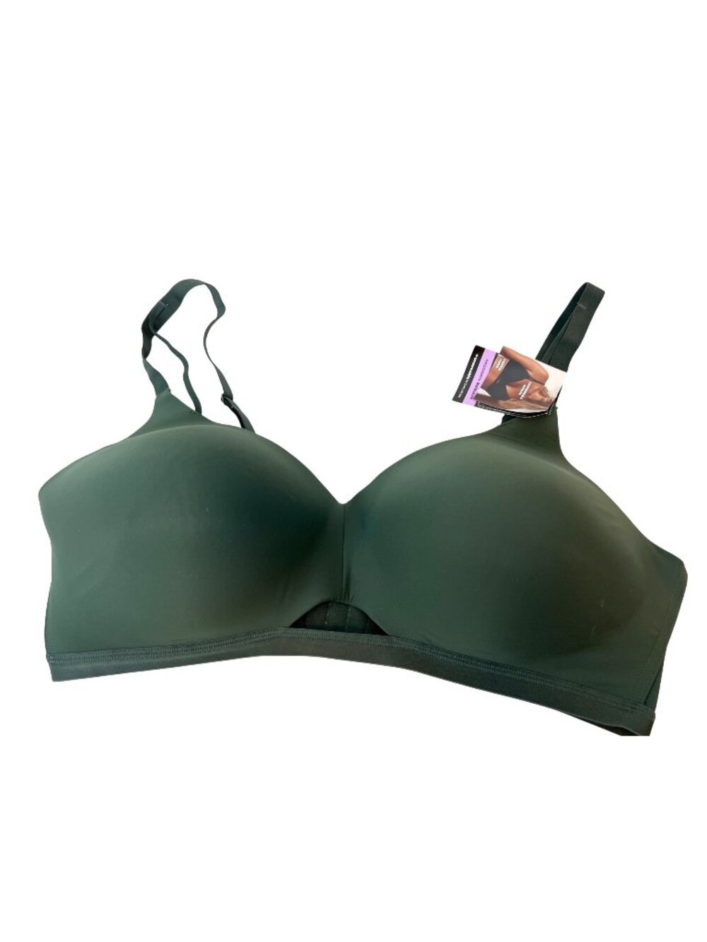 Maidenform 3XL Sage Green Bra Lightly Lined Modern Wireless New with tags
